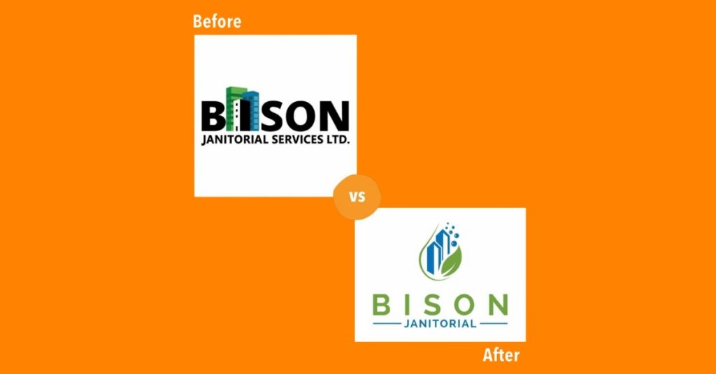 Excited to Showcase Bison Janitorial's New Brand Identity! Rebranding Bison Janitorial