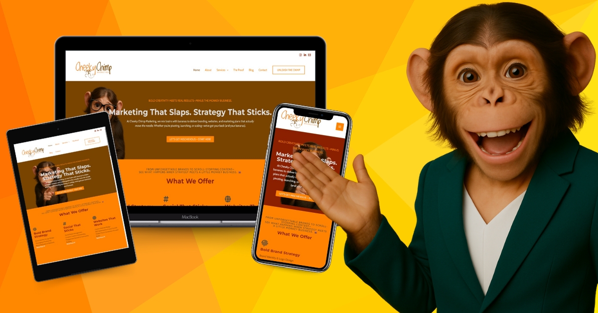 Cheeky Chimp Website